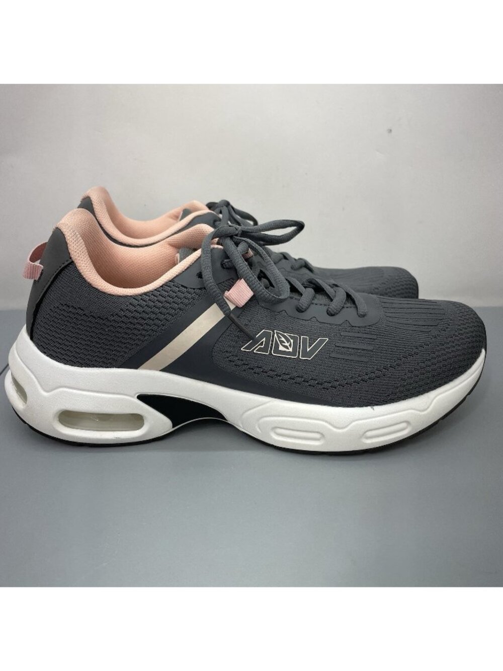 AOV Sneakers Shoes Athletic Arch Support Walking Gray Womens‎ 9.5